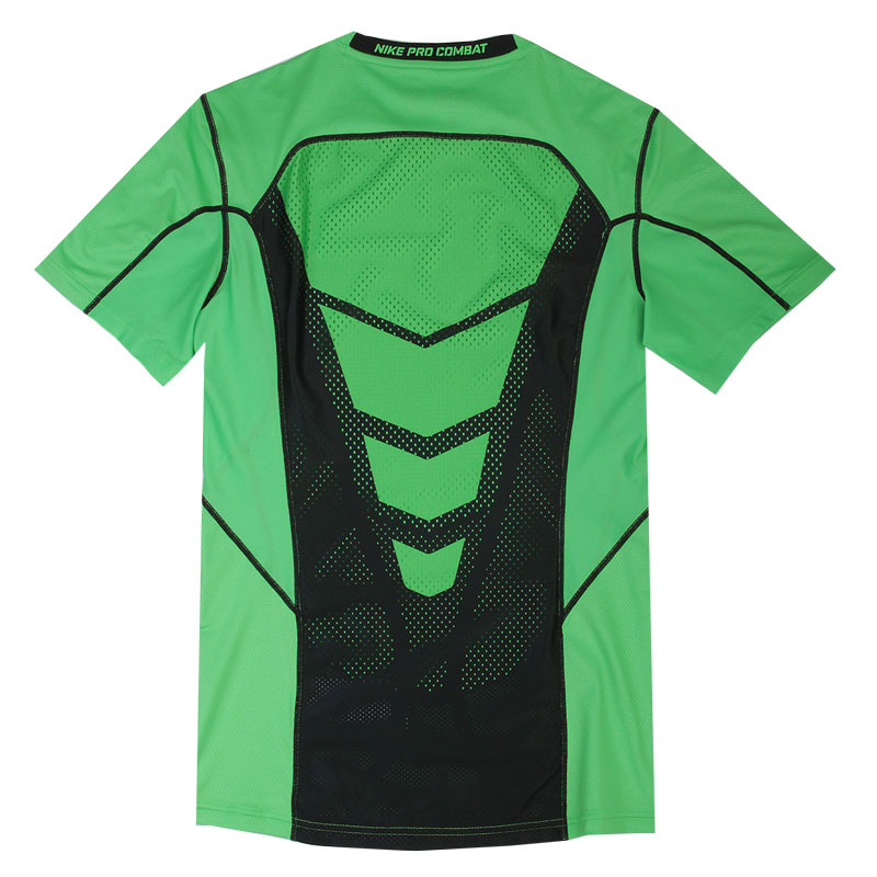мужская зеленая футболка Nike Hypercool FTTD 636155-340 - цена, описание, фото 2